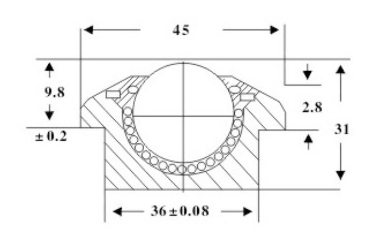 SP22 ball transfer unit